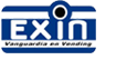 the logo for an exin company